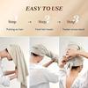 Women'S Quick-Dry Hair Towel Cap, Highly Absorbent Polyester Hair Turban for Curly Long Thick Hair, Moisture-Wicking Hair Wrap for Drying Hair