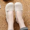 Genuine Leather Women's Shoes Low Heeled Retro Cowhide Single Shoes Women Shallow Mouth Loafers Ladies Casual Comfortable Shoes