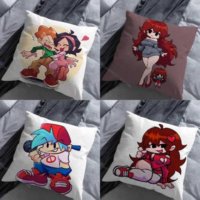 FFriday Night FFunkin Pillow Case For 30x30cm45x45cm55x55cm For Home Bedroom Decoration And Protector