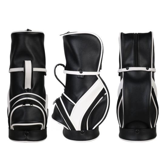 Taška na víno Single Bottle Carrier Tote Golf Chladnička na víno izolovaná cestovní taška na chlazení vína pro golfisty a milovníky vína