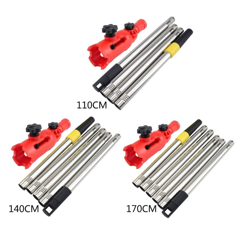 MultiAngle Paint Brush Extender Extension Poles Attachment Holder with Rotating Head Paint Edger Tool Esy To Use