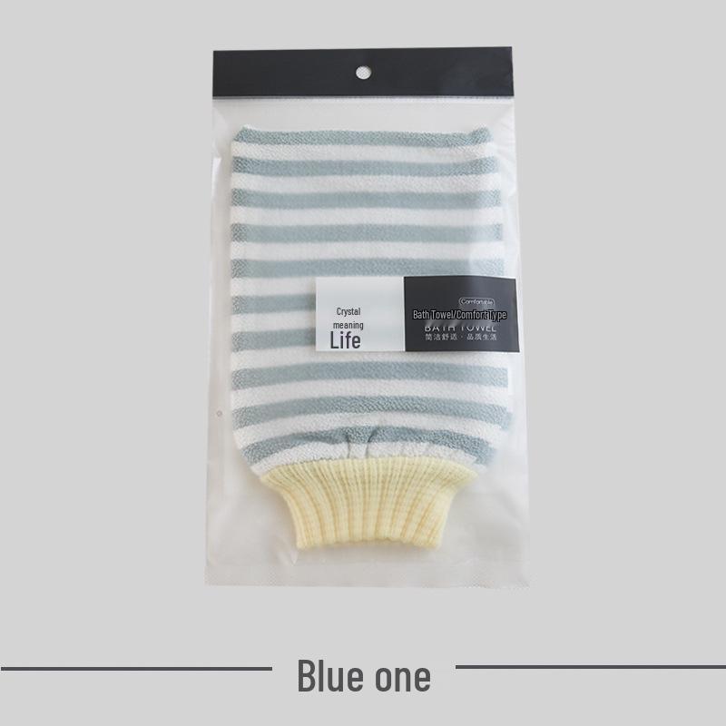 Double-Sided Bath Scrubber Gloves - Painless Exfoliating Towel for Men & Women