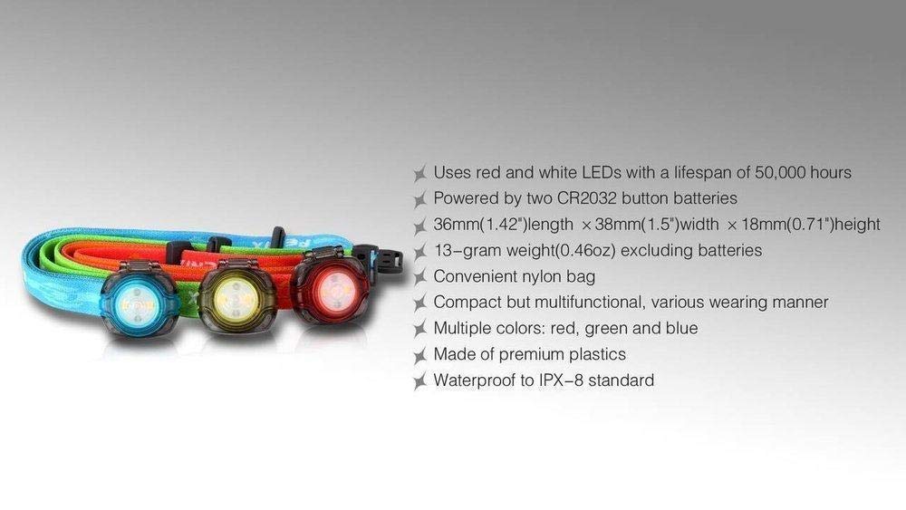 FENIX HL05 Compact Blue Headlight,