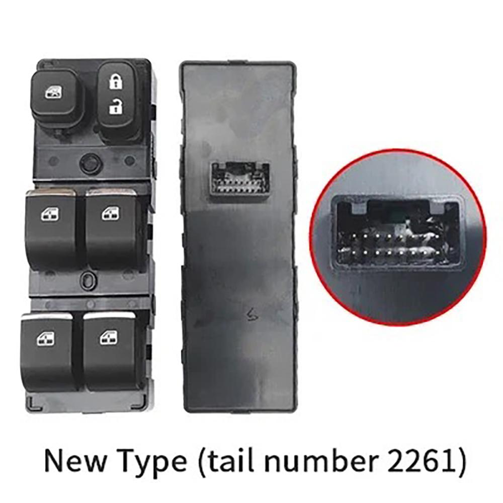 Electric Master Power Window Control Switch Glass Regulator Button for JAC SEI3 T5 T8 3750200U2210 3750030U2261 3750030U2260