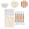 22Pcs Clay Tools Kit Air Dry Tool,Double Ended,Clay Modeling Tools, Pottery Carving Set for