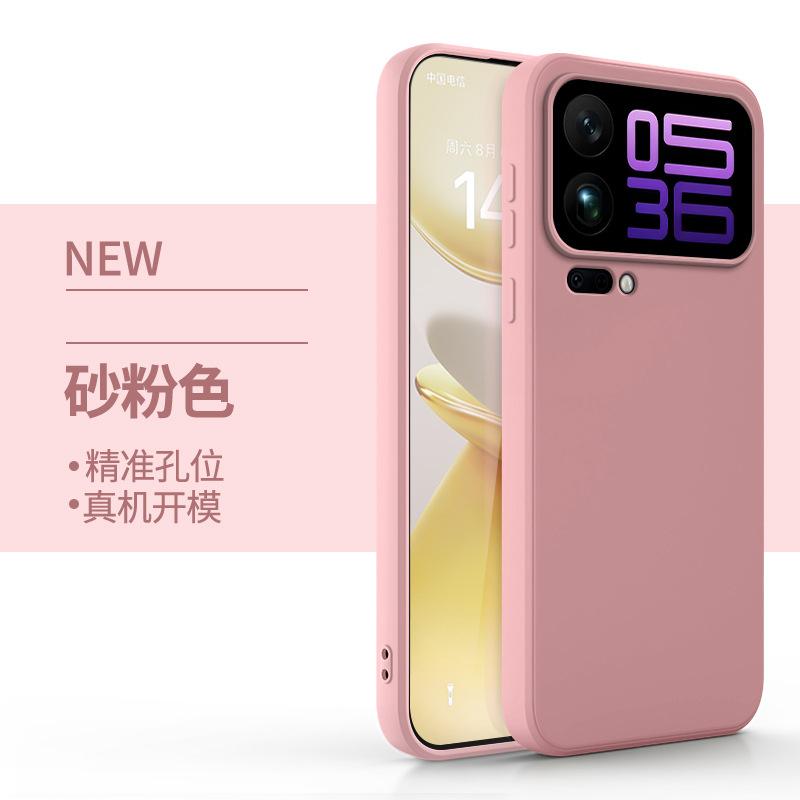Lens Camera Protective Phone Case For Xiaomi 17 Pro Max Liquid Silicone Candy Color TPU Back Cover For Xiaomi Mi 17 Pro Max