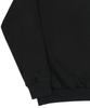 GRAVER [Unisex] Duck Face Embroidered Smile Sweatshirt_Black