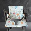 Breathable Cotton Infant Seat Cushion & Back Support Pad Set for Secure Nonslip Fit and Ergonomic Support Cushion
