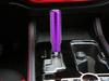 Abfer Aluminum Shift Knob Weighted Car Gear Stick Shift Knob Fits Most Auto Manual Cars, Purple