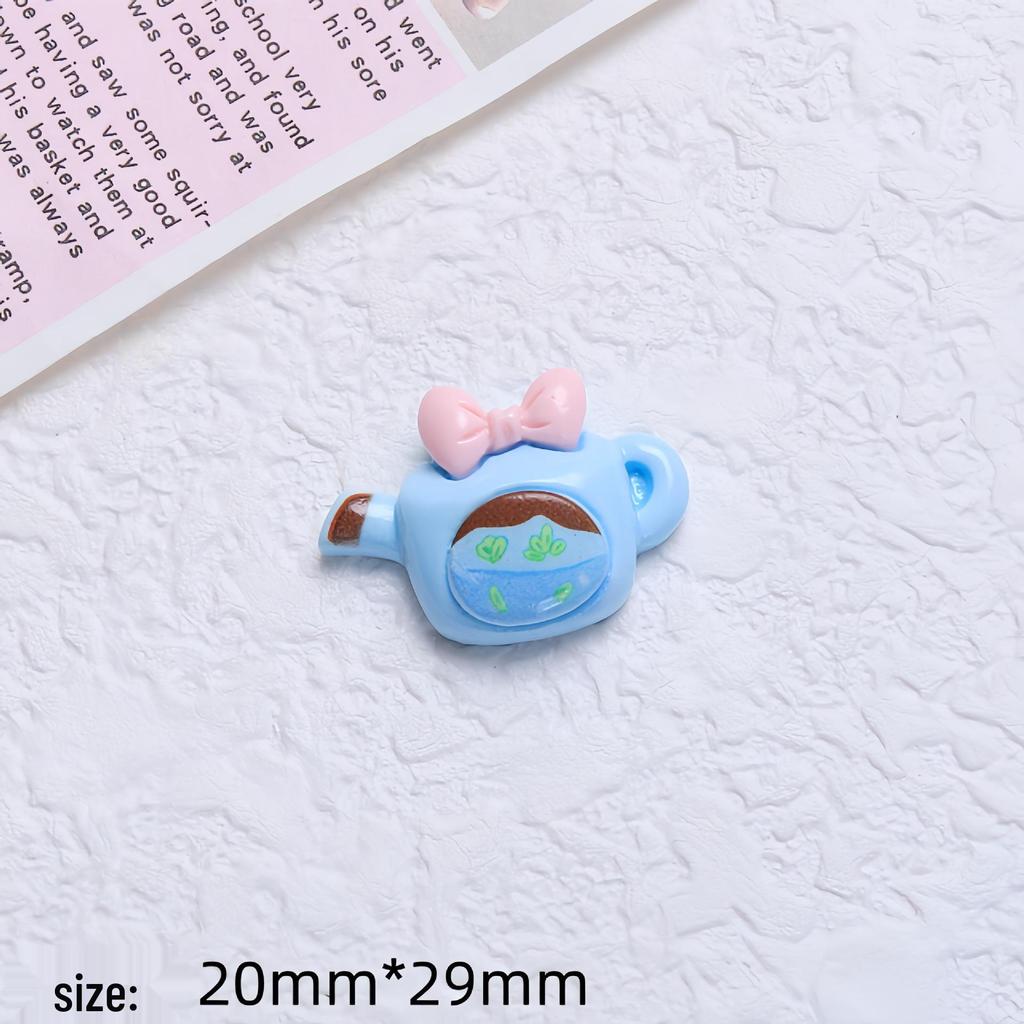 Spring Series Cartoon Animal Cream Glue Accessories: Creative Shoe Charms & Resin DIY Jewelry Hair Clips
