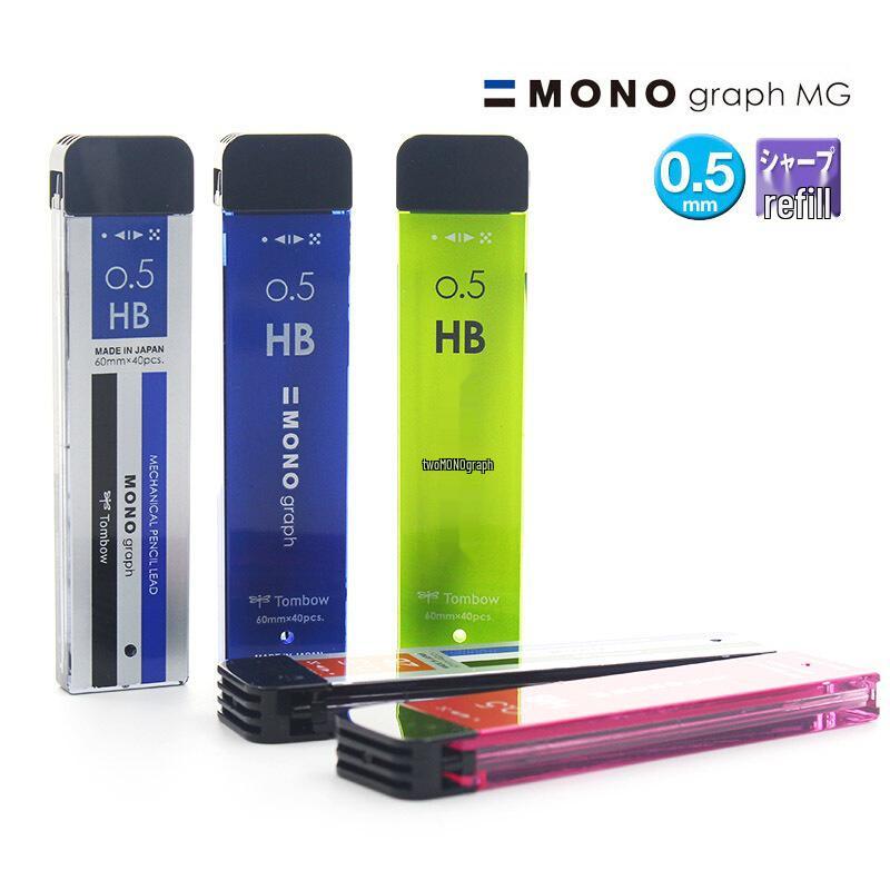 TOMBOW Dragonfly Mechanical Pencil Lead Refill 0.3/0.5mm 2B/HB for R3/R5-MG Pencils