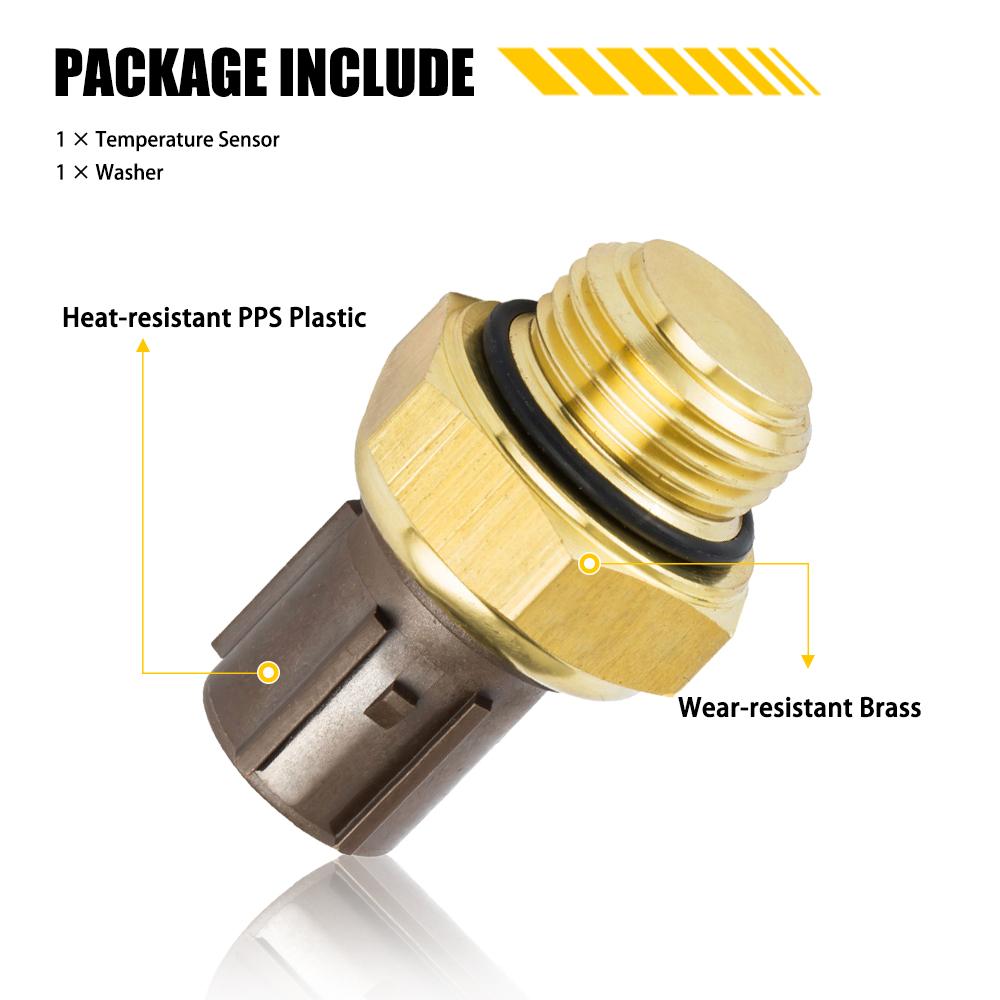 Engine Coolant Temperature Sensor Fit Acura CL INTEGRA MDX RSX TSX Honda ACCORD CIVIC CR-V ODYSSEY PILOT ELEMENT Isuzu OASIS