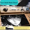 Anime Girls Xxl Mouse Pad x Kawaii Cartoon Girl Deskmat Pc Office Accessories Gaming Computer Nonslip Keyboard Mousepa
