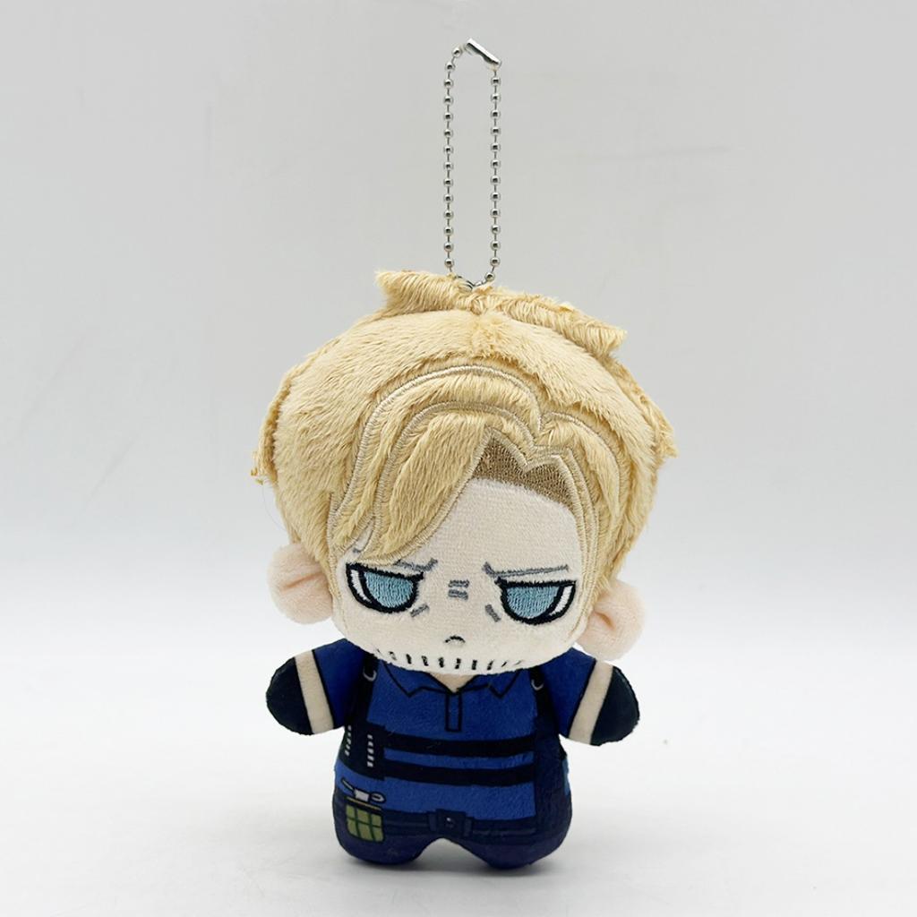 Leon S. Kennedy Plush Toy Resident Evil 9 Re9 Soft Stuffed Animal Keychain Doll Collectible Birthday Xmas Gift For Fans Kids