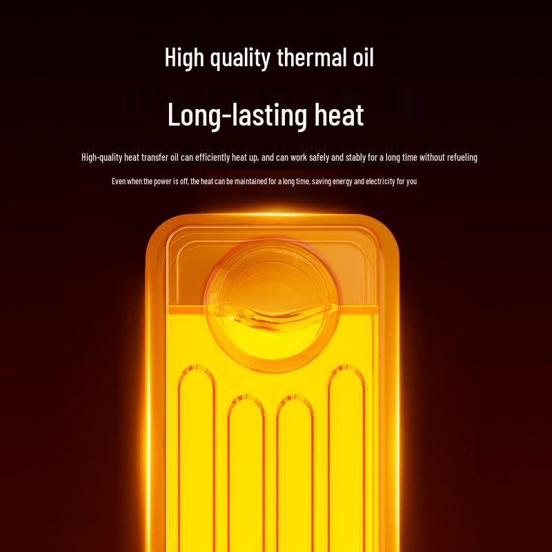 Energy-Saving Silent Electric Oil Heater with Constant Temperature and Drying Feature