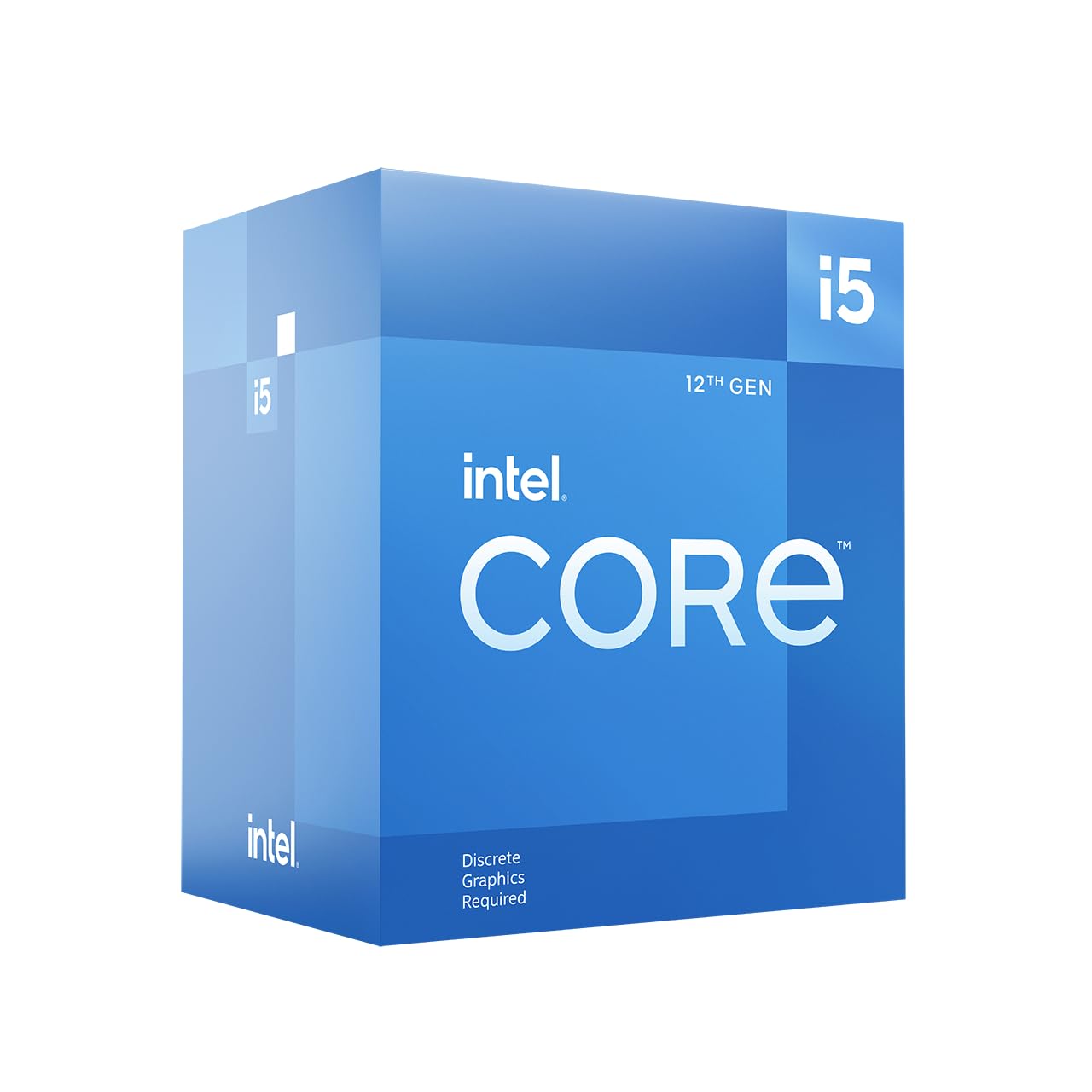 

Процесор Intel Core Alder Lake LGA 1700 ГГц, 65 Вт, 18 МБ кеш-пам’яті, настільний процесор i5-12400F 2.5, 6 ядер