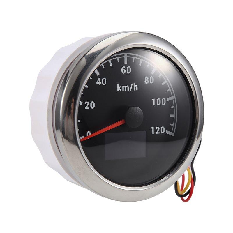 A02Q-120Km/H GPS Speedometer With Antenna Meter COG TRIP Odometer For Car Boat And Motorcycles