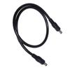 16.4FT 5M DC Power Cable Dual 5.5x2.1mm Male Plug Outdoor Water Proof Replacement Ethernet Cord for
