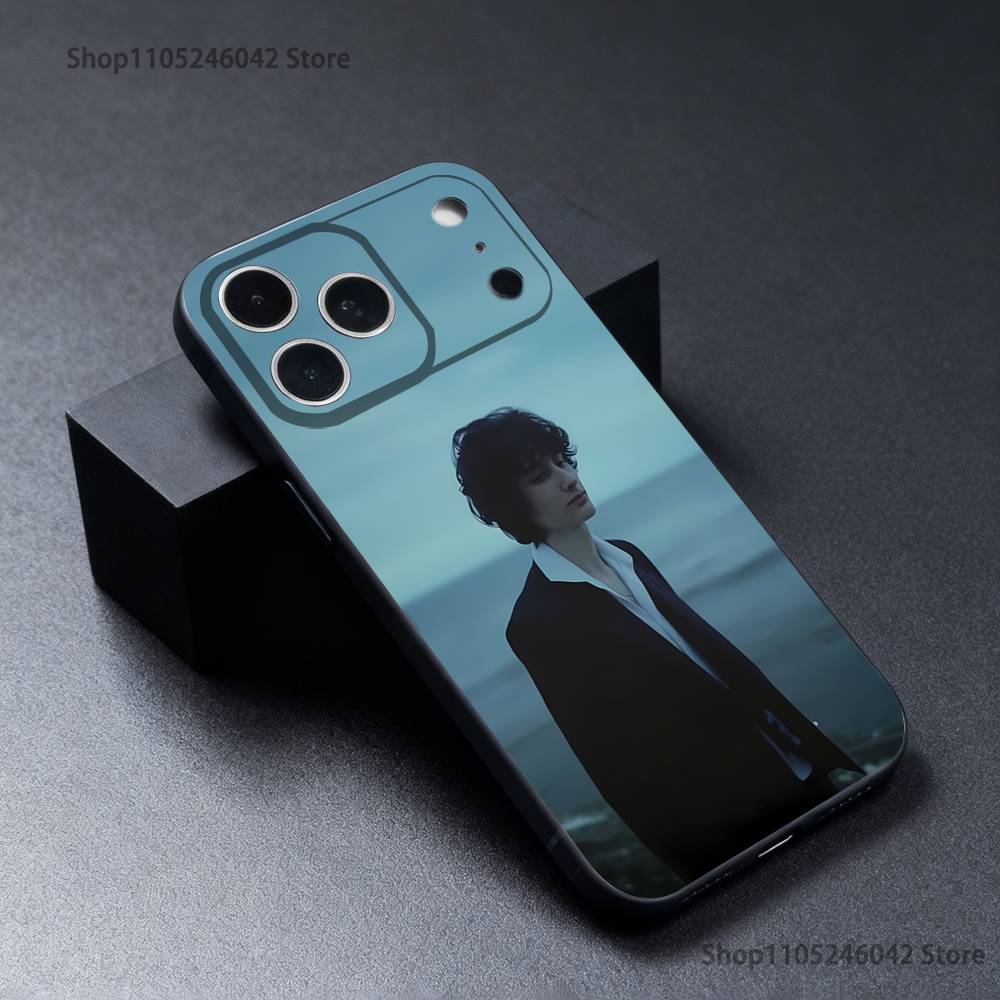singer S-Sombr Wear-resistant Phone Case For iPhone 17,16,15,14,13,12,11,Pro,XS,Max,XR,Plus,E,SE4,Mini Black Soft Cover