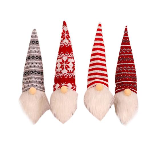 Pwichdn Christmas Santa Gnome Wine Champagne Bottle Cover Cap Party Dinner Holiday Decor