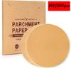 Runde Backpapier Nicht haftende Backbleche Ungiftige Kreise zum Kuchenbacken Party Trennpapier Tortilla Verpackung