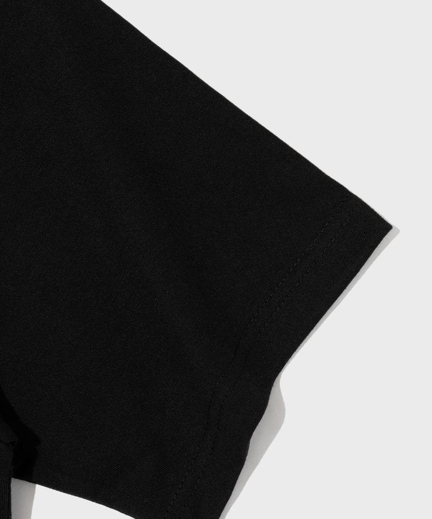 CARGOBROS FOR WOMAN Retro Logo Short Sleeve T-Shirt (Black)