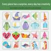 3D Origami Puzzle Book for Kids: Thick Paper Craft & Concentration Training