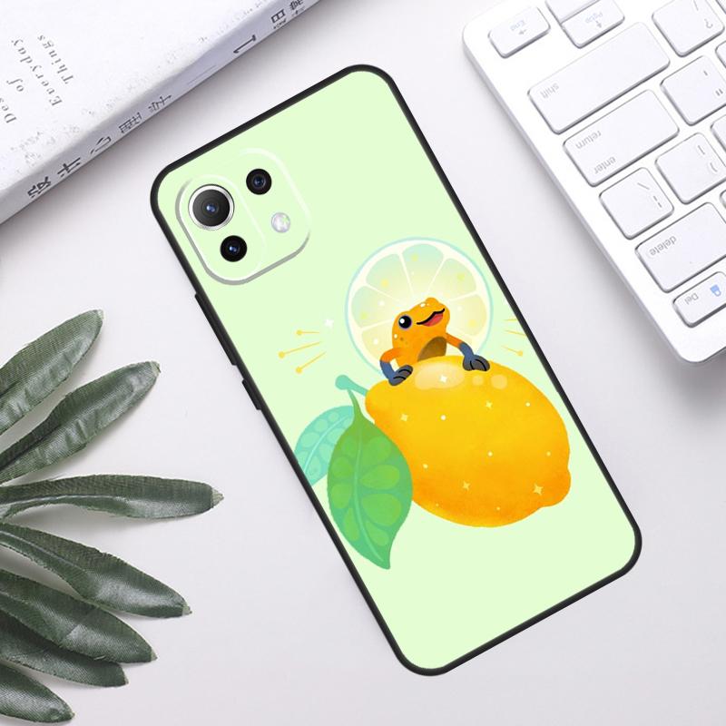 Cute Frog Cartoon Case For POCO F5 X3 X5 Pro F3 F4 GT M5s C40 Back Cover For Xiaomi 13 12 Lite 11T 12T Pro 12X