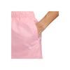 Nike Sportswear Essentials Solid High-Waist Straight Regular Shorts Women Bottoms Pink DM6761-690