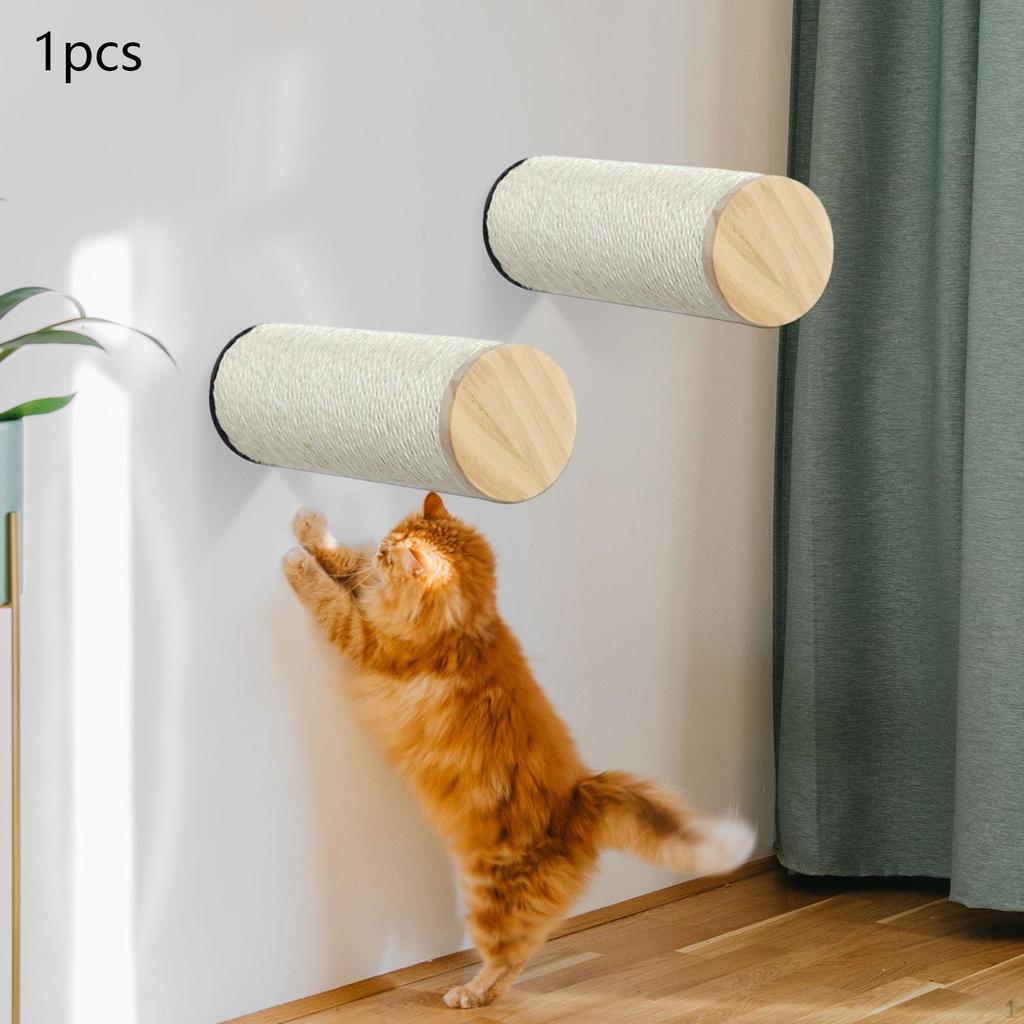 Kratzbaum Katze Kratzmöbel Montierbar Haustierbedarf Interaktives Spielzeug Moderner Sisalpfosten für kleine Katzen