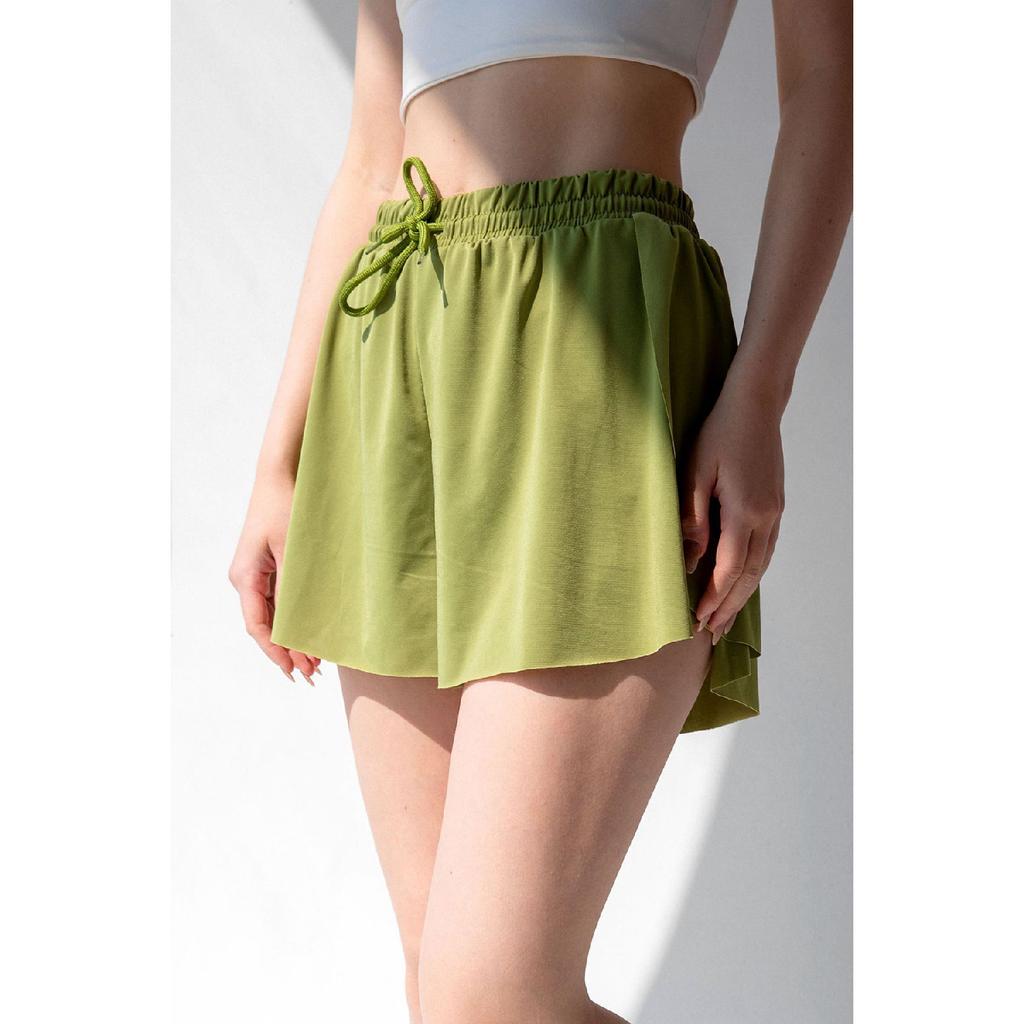 Black Loose-fit Tights Sports Shorts