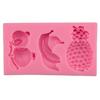 1PCS Pomegranate Banana Pineapple Fruit Vegetable Fondant Cake Chocolate Mold