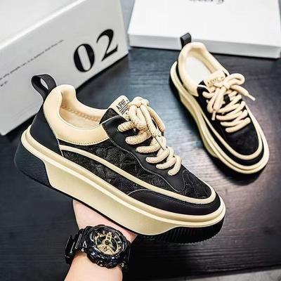 Spring New Fashion Versatile Casual Shoes Sports Shoes Board Shoes Heightened Platform Dad Shoes