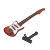 Miniature Dollhouse Guitar Toy Lightweight Exquisite Shape Educational Wooden Craft Ornaments for