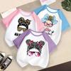 Children's Casual Short-sleeved T-shirt - Summer Girls' Fashion Top