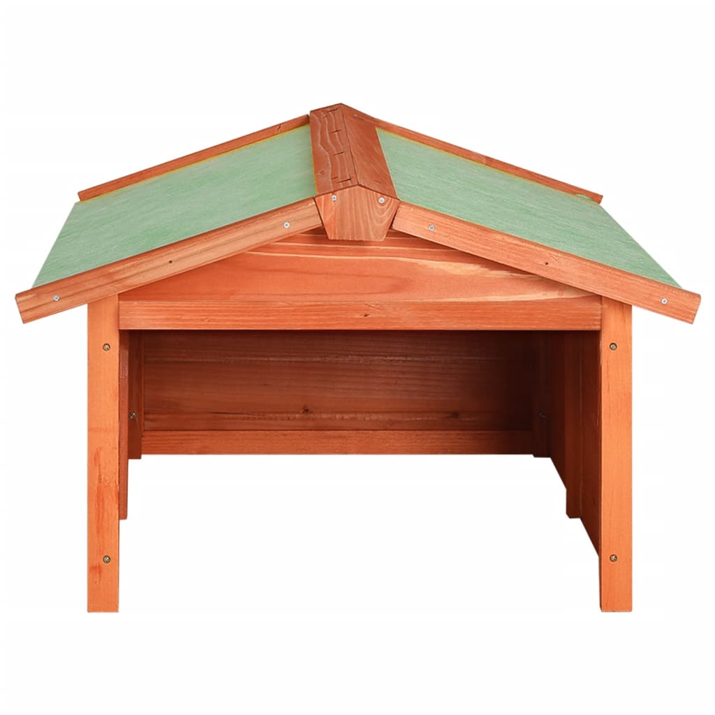 Vidaxl Garage per Tosaerba Robotico, 72X87X50, Legno Massello di Abete