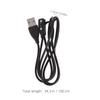 USB Magnetic Charging Cable Fast Cord for Pebble 3 Smart Watch Black Cable Charging Cord