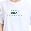 New FILA T Shirt Women's Jade White A11W333105F-WT