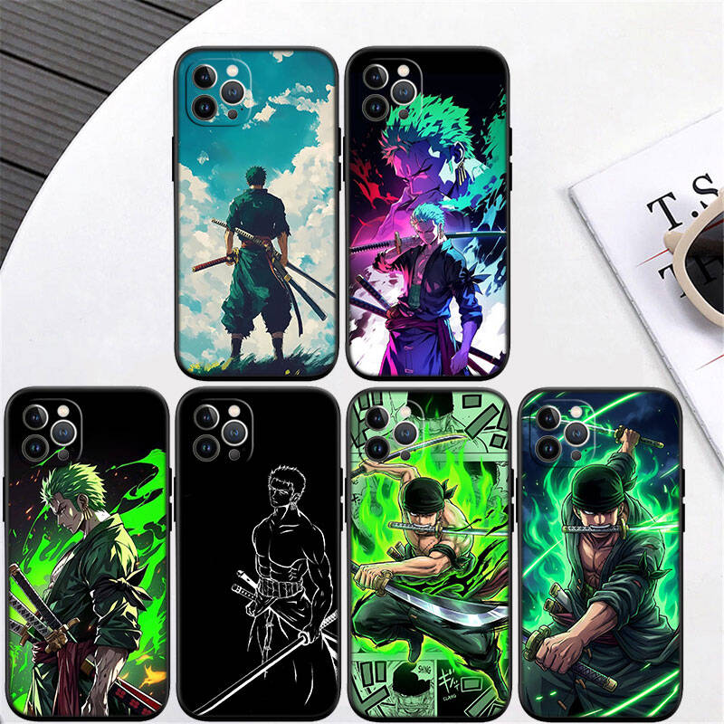 MH125 One Piece Zoro Pouzdro pro Samsung A06 A35 A25 A24 A15 A05S A05 M55 M35 M15 A02 A12 A13 A10 A16 A20 A30 A22 A31 A32 A33 A42 A50