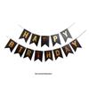 Birthday & Holiday Fishtail Bunting Banner for Parties
