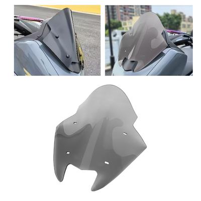 Defletor de Vento à Prova de Choque para Motocicleta Para-brisa Dianteiro Tela Frontal Substituição para NMAX155 2020 a 2024