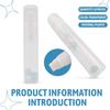 AEE4-10 Pack Refillable Acrylic Paint Markers White Paint Marker Pens 15Mm For Rock Painting Wood