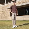 Seven Elite Plaid Jacquard Short-Sleeve T-Shirt