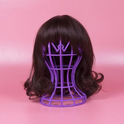 Wig Holder Hollow Non-knotted Plastic Women Wig Extend Hair Stand Barber Shop