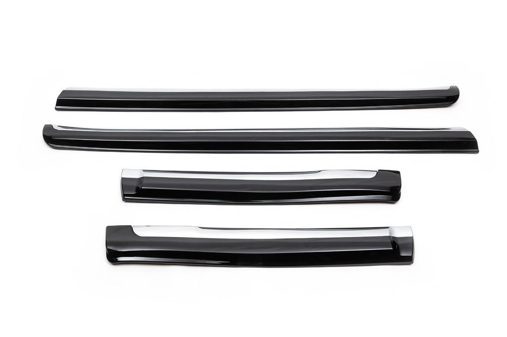 Door Molding (design 2013-2017) Black Color for Toyota Land Cruiser Prado 150