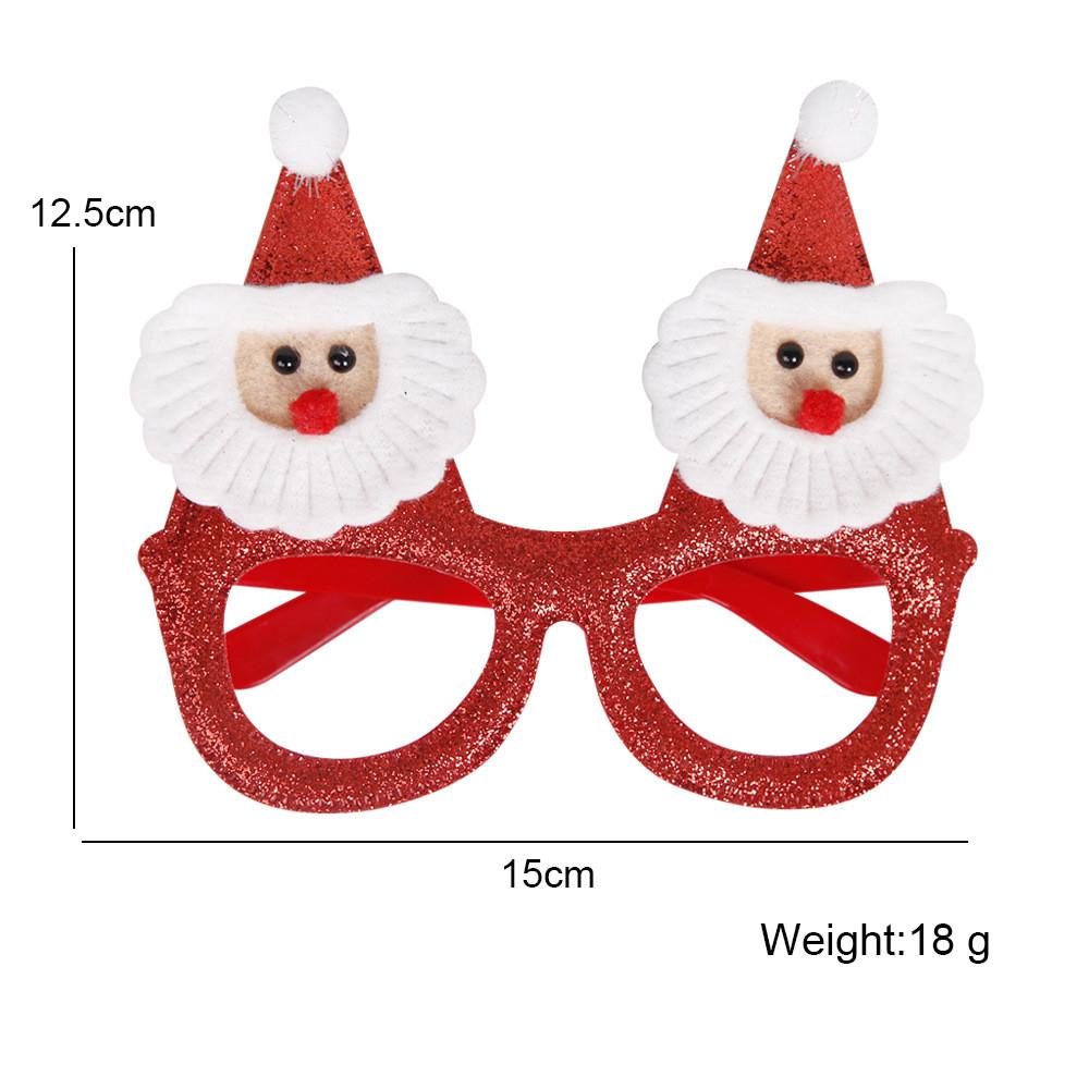 Lightweight Colorful Christmas Party Glasses For Children With Festive Holiday Themes