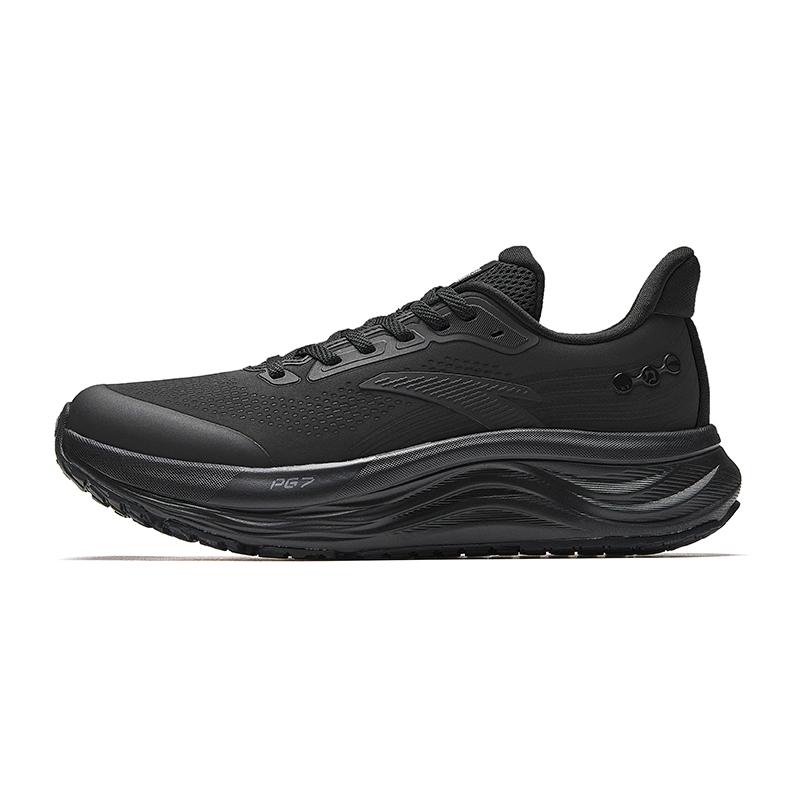 

Anta Synthetic Leather, Textile Low top PG7 Running Shoes Women s Basic Black 122615546-9 37.5