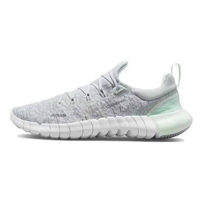 Free RN 5.0 Pure Platinum Mint Foam Women Sneakers Blue Barely-Green White CZ1891-007
