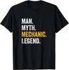 Homme Mythe Mécanicien Légende Drôle - Cadeau Mécanicien Drôle T-Shirt Unisexe