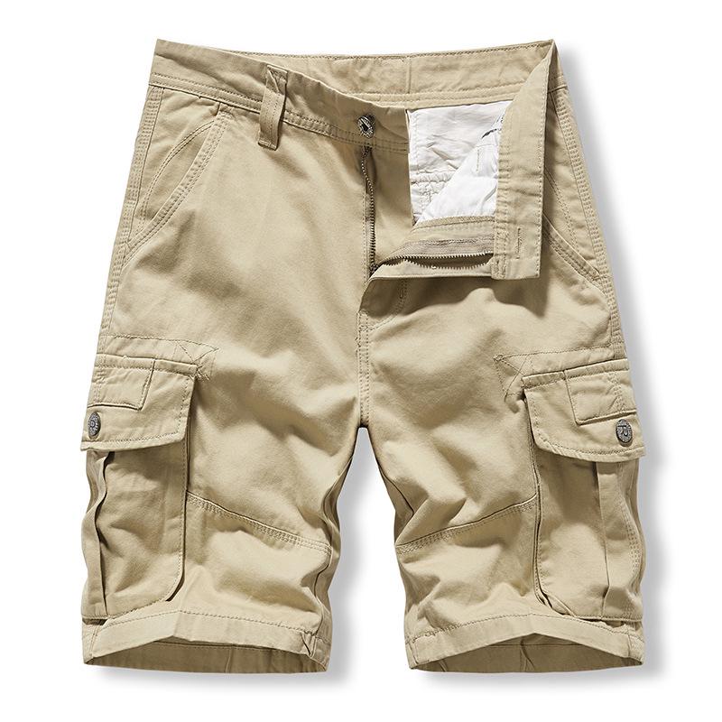 Men's 2021 Summer Multi-Pocket Washed Casual Shorts